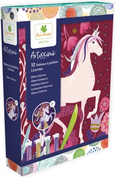 Artissimo sabbiatura scintillante Unicorni