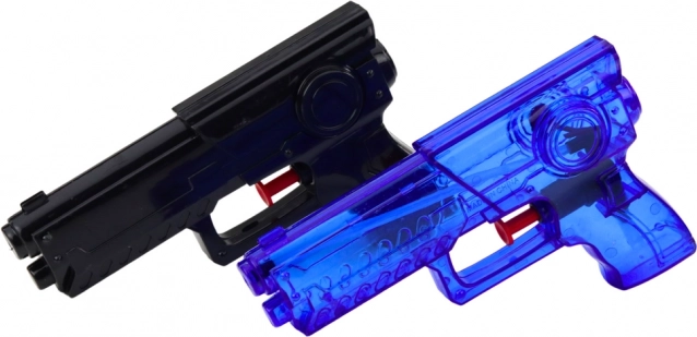 Set di pistole ad acqua Polizia blu nero 2pz