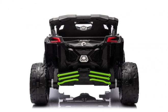 Auto a batteria buggy verde Can-Am