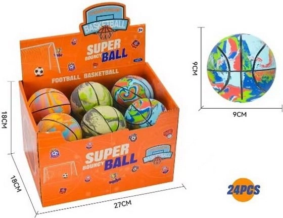 Palla da basket Arcobaleno 9 cm