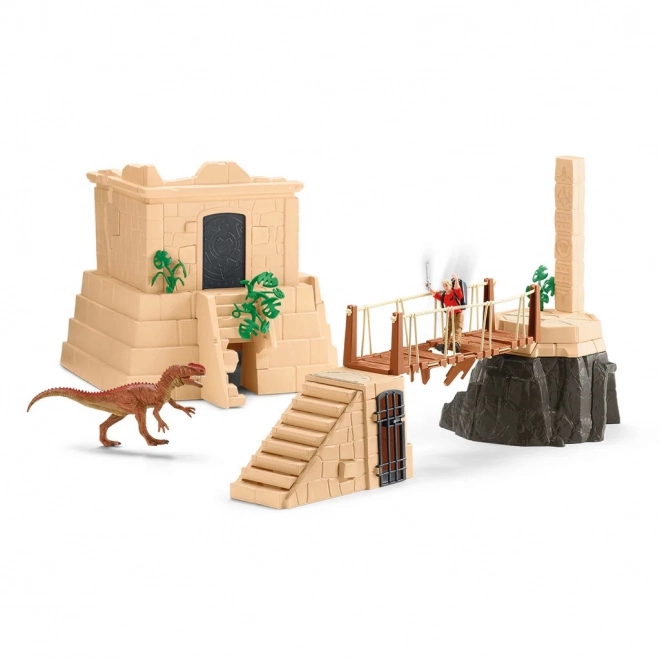 Set di figure Avventura nel Tempio dei Dinosauri