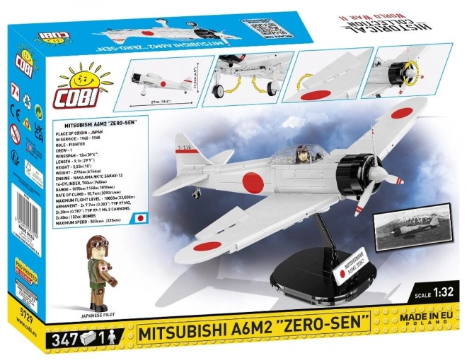 Set Costruzioni Mitsubishi A6M2 Zero-Sen