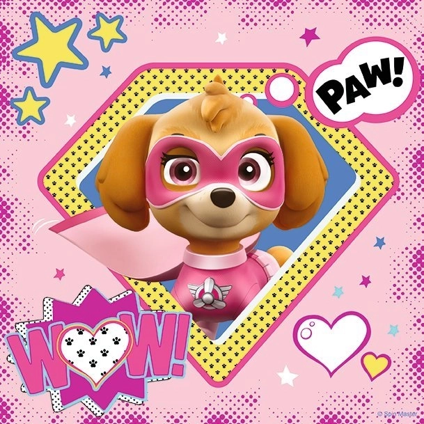 Puzzle PAW Patrol 3x49 pezzi