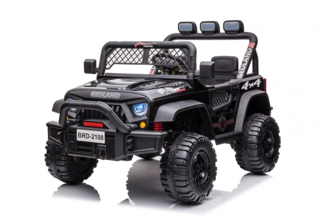 Auto elettrica per bambini Jeep Geoland 24V 4x4 nero