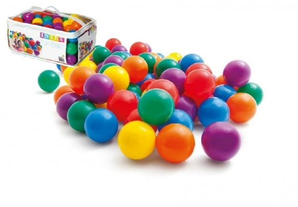 Palline colorate per area di gioco 6,5 cm 100 pezzi