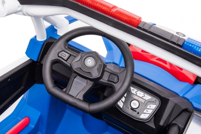 Veicolo della polizia per bambini a batteria 4x4 Buggy XB-2118