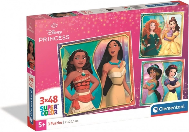 Puzzle Principesse Disney 3x48 pezzi
