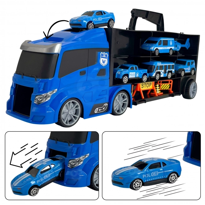Camion 3 in 1 Polizia di WOOPIE