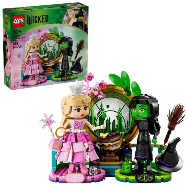 Lego Wicked - Figure di Elphaba e Glinda