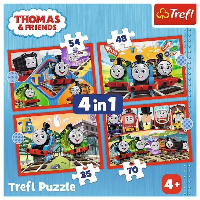 Puzzle 4v1 Coraggioso Tommaso, Tommaso e amici