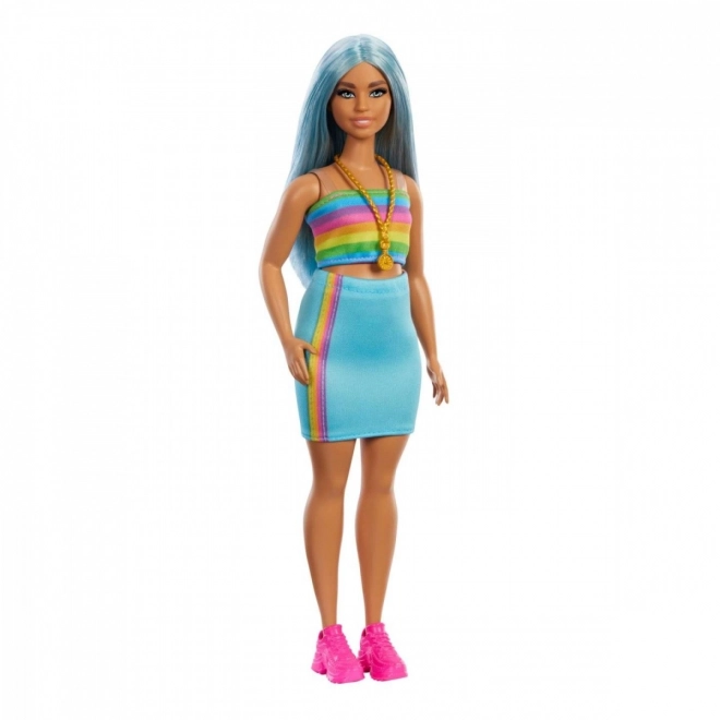 Barbie Modella - Gonna e Top Arcobaleno