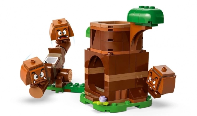 Goombas con set da giardino LEGO Super Mario