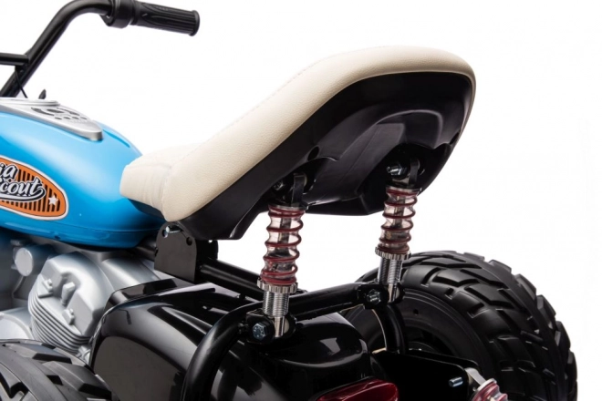 Triciclo per bambini a batteria blu 24V