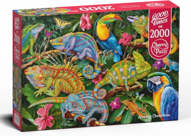 Puzzle camaleonti straordinari 2000 pezzi