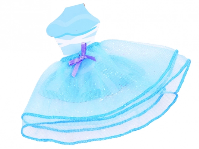 Anlily bambola ballerina in abito blu