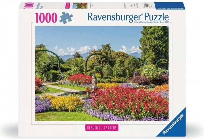 Puzzle Magico Giardino: Parco Pallavicino Italia 1000 Pezzi