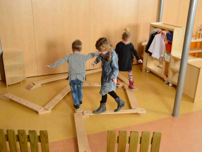 Tavole di equilibrio in legno Masterkidz