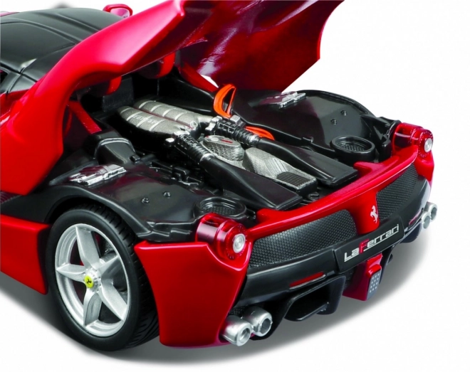 Modello metallico Ferrari LaFerrari rosso in scala 1:24 da montare