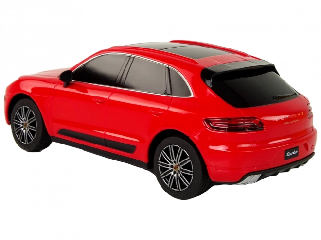 Auto R/C Porsche Macan Turbo 1:24 Rastar – Rosso