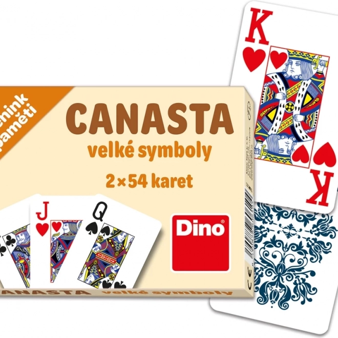 Allenamento della memoria: Canasta con numeri grandi