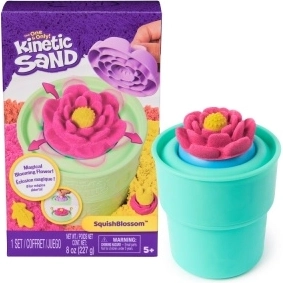 Kinetic Sand SquishBlossom fiore – set creativo con sabbia cinetica