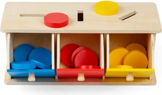 Bigjigs Toys scatola di smistamento colori