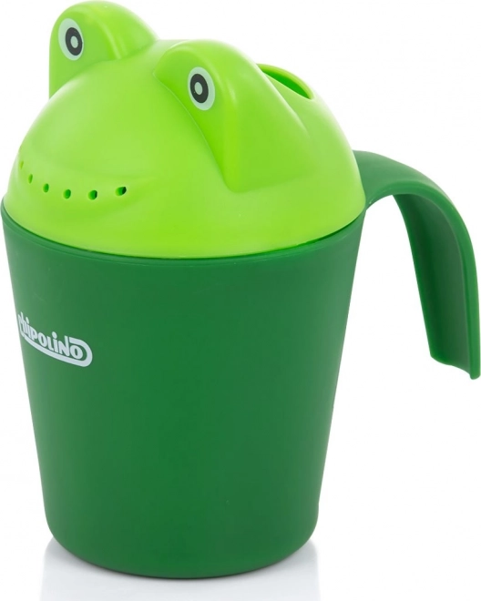 Caraffa per risciacquo capelli Froggy verde