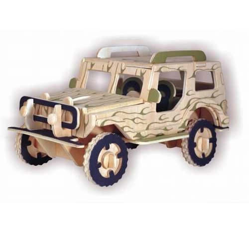 Puzzle in legno 3D Jeep