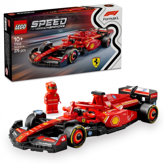 Auto da corsa Ferrari SF-24 F1 LEGO Speed Champions