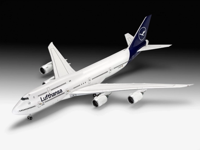 Modello in plastica Boeing 747-8 Lufthansa