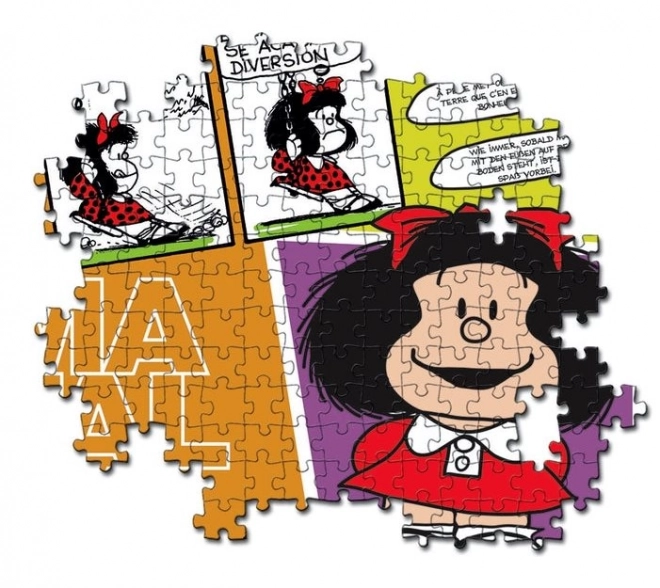 Puzzle Mafalda sull'altalena 500 pezzi