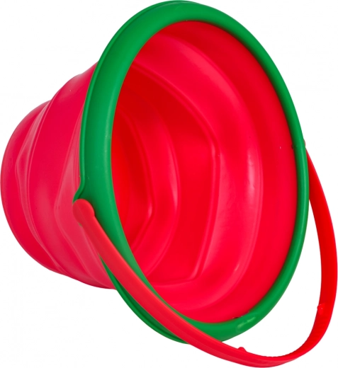 Secchiello pieghevole che fa risparmiare spazio