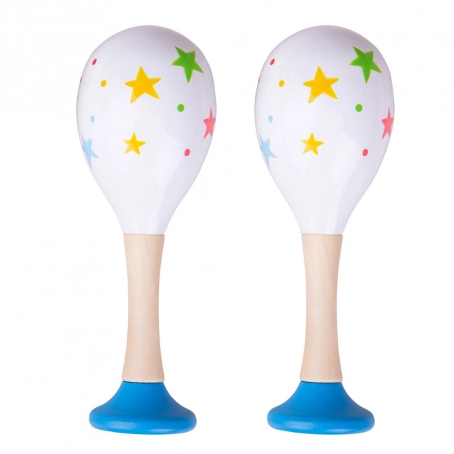 Maracas Stelle Verdi Bigjigs Toys