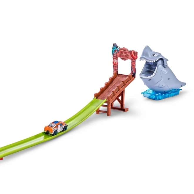Set pista d'attacco dello squalo Metal Machines