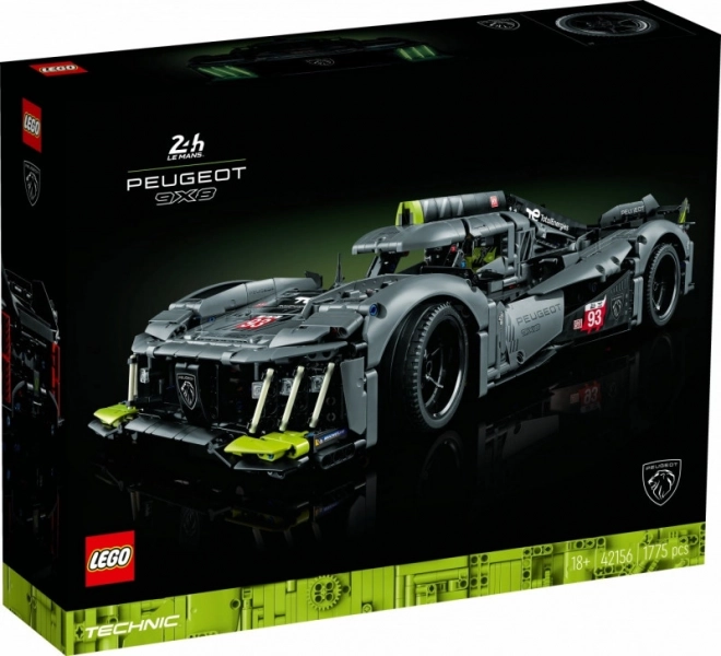 Hipersportiva Ibrida PEUGEOT 9X8 Le Mans 24H LEGO Technic