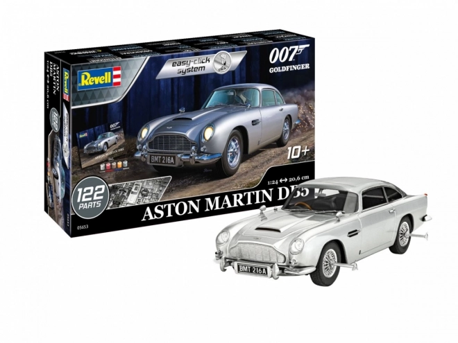 Set regalo Aston Martin DB5 James Bond 007 Goldfinger 1/24