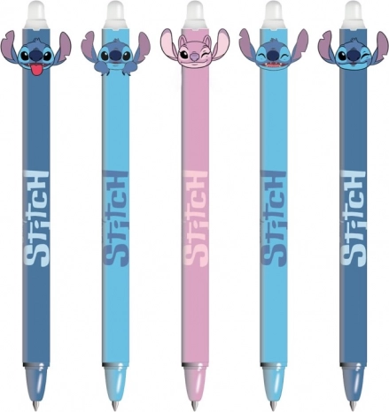 Penna gel cancellabile blu STITCH DPL30