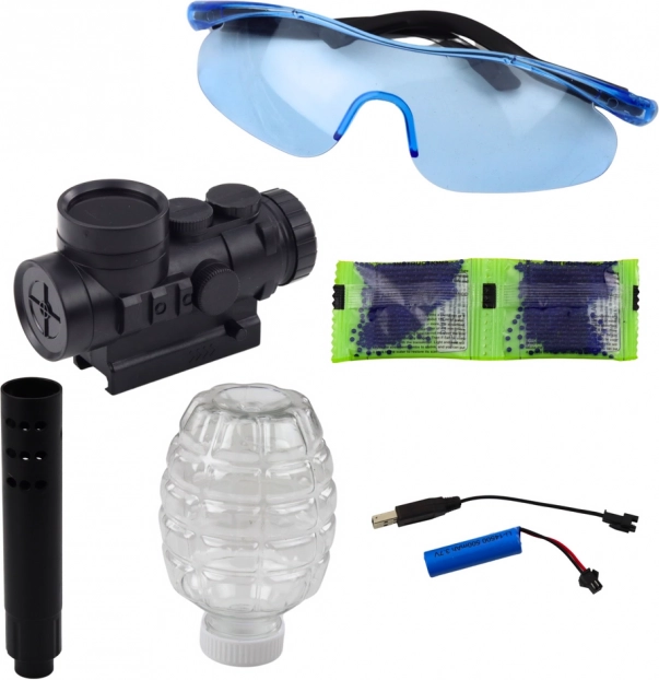 Carabina per palline gel d'acqua Graffiti AK47