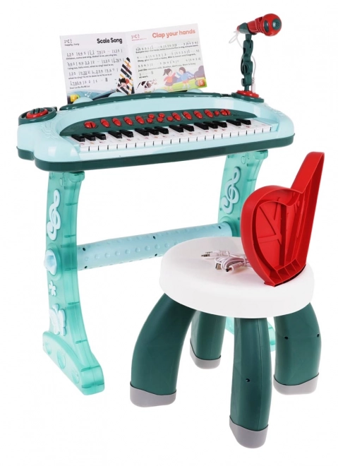 Tastiera musicale per bambini con accessori