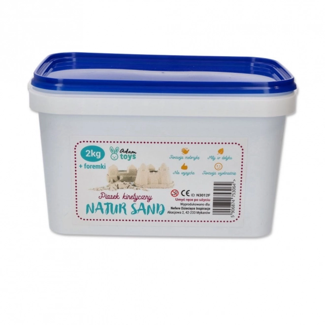 Sabbia cinetica 2 kg NaturSand con stampi Preistoria