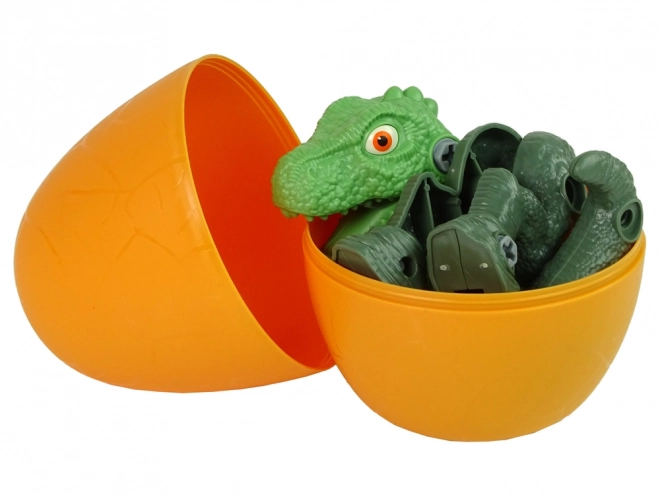 Kit dinosauro Tyrannosaurus Rex con uovo fai-da-te cacciavite verde