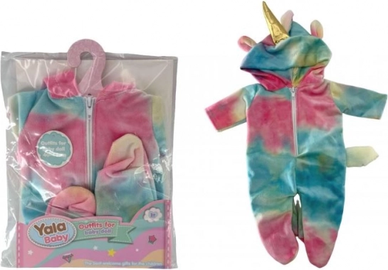 Unicorno tutina per bambole PLEJO 40 - 43 cm