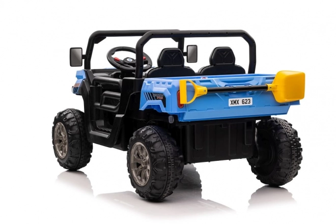 Auto elettrico per bambini 4x4 blu