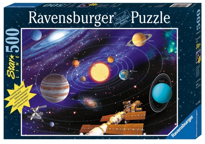 Puzzle Luminoso Sistema Solare 500 Pezzi