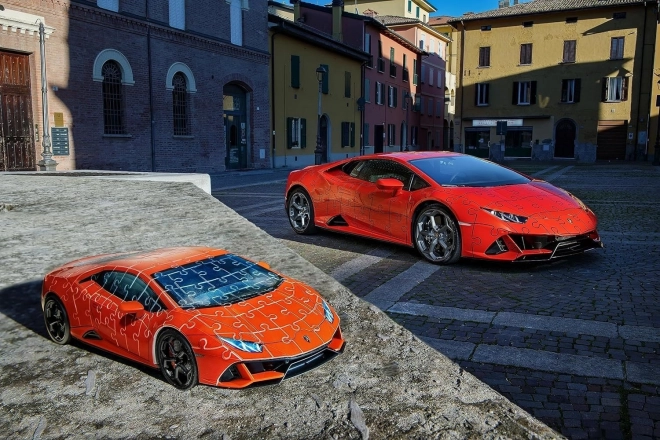 Lamborghini Huracán Evo puzzle 3D