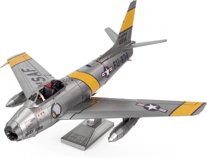 Puzzle 3D in metallo F-86 Sabre
