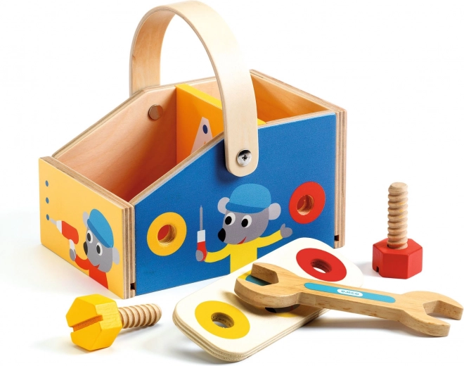 Imparare giocando: avvitare e costruire