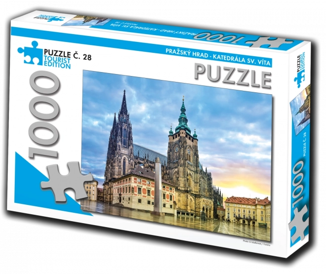 Puzzle Cattedrale di San Vito, Praga Tourist Edition 1000 pezzi