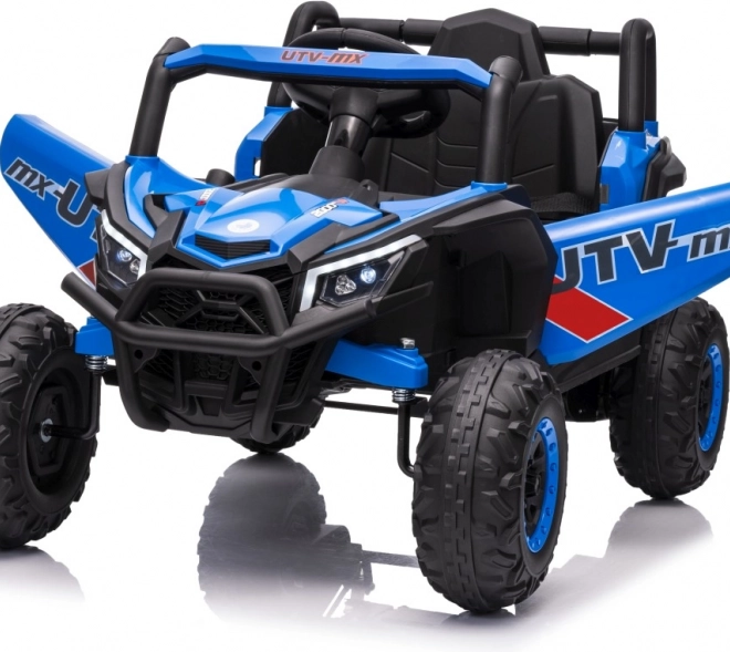 Veicolo elettrico per bambini Buggy Madman UTV-MX blu