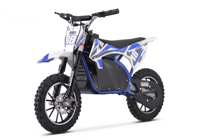 Moto Cross TRAIL KING a Batteria Blu